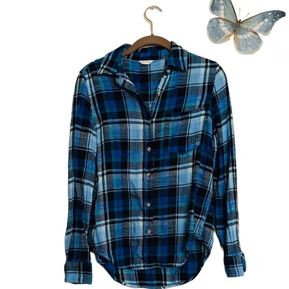 Aeropostale Flannel Button Up - Picture 1 of 2